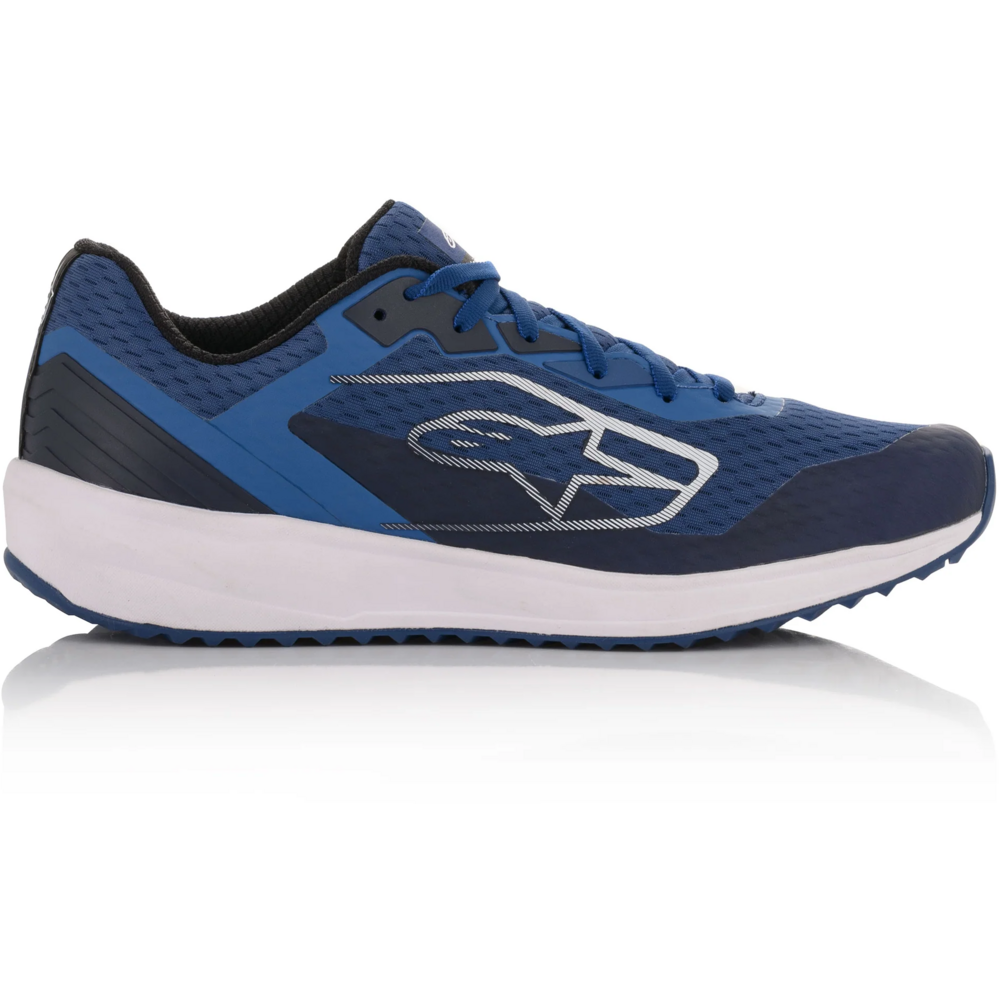 Alpinestars Meta Road Shoes Blue / White (Image 3) - ThrottleChimp