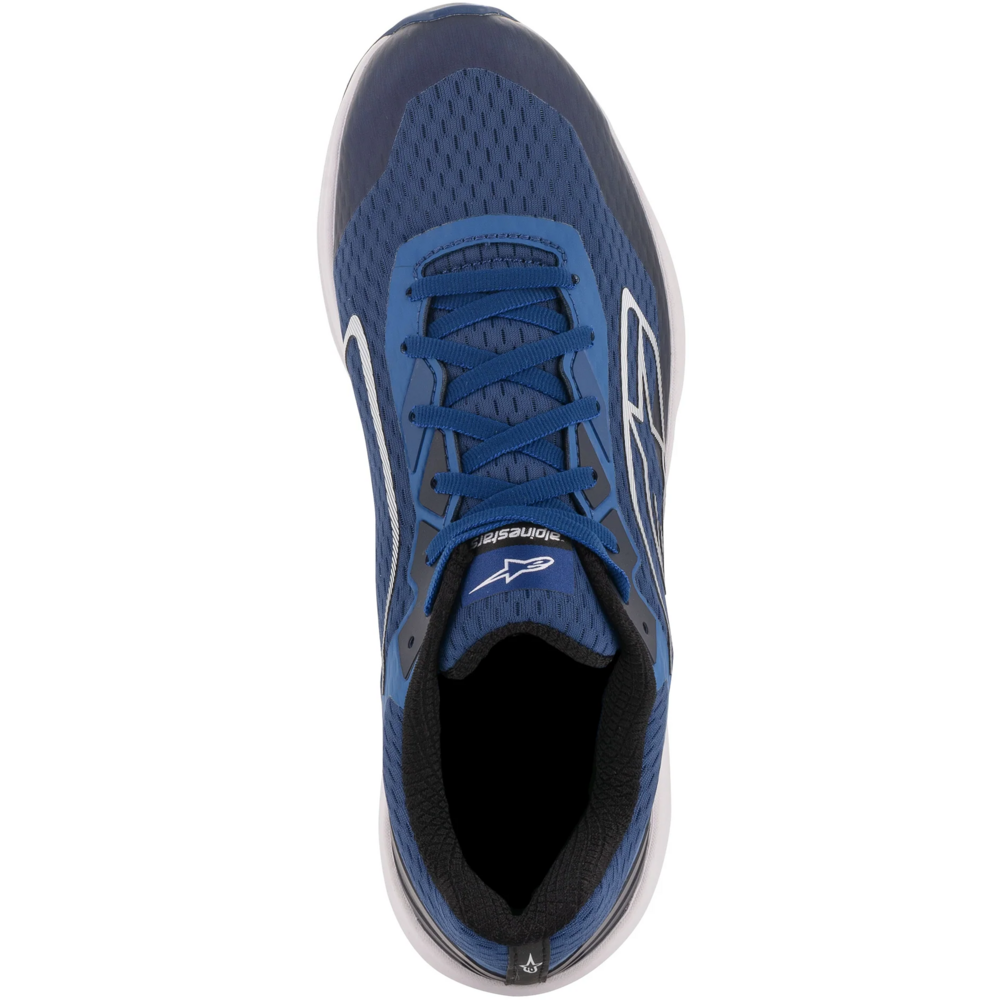 Alpinestars Meta Road Shoes Blue / White (Image 6) - ThrottleChimp