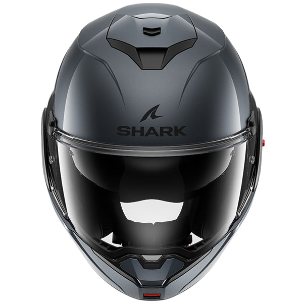 Shark OXO Flip Up Helmet Blank Dark Anthracite FREE 1 YEAR Returns, FREE UK Delivery | ThrottleChimp