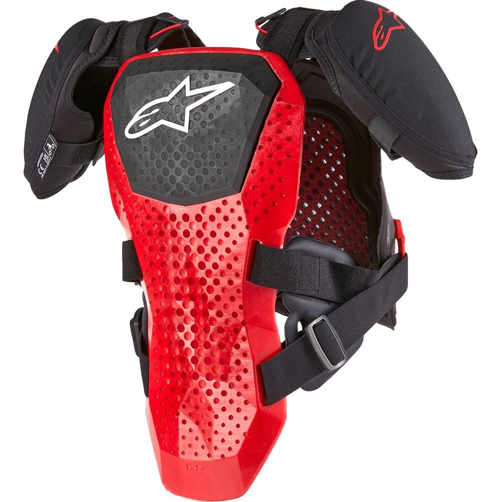 Alpinestars A5-S V2 Youth Chest Guard Black / White / Red