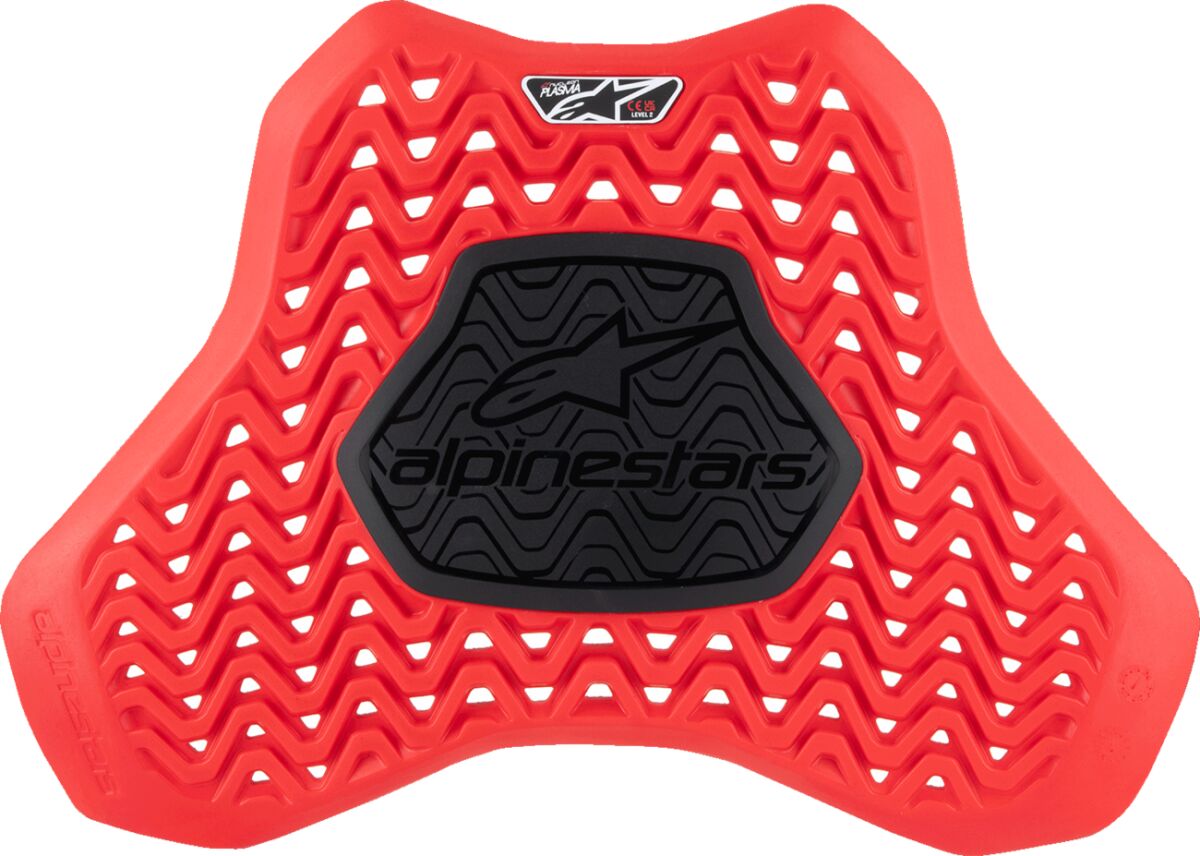 Alpinestars Nucleon Plasma Racing Chest Protector Black / Red FREE 1 Year Return, FREE UK Shipping | ThrottleChimp