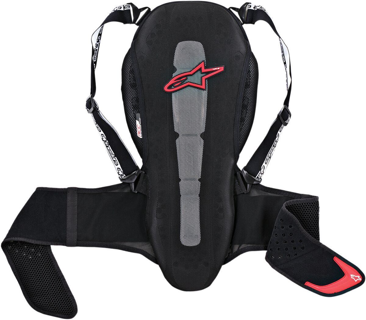 Alpinestars Nucleon KR-2 Back Protector Black / Red FREE 1 Year Return, FREE UK Shipping | ThrottleChimp