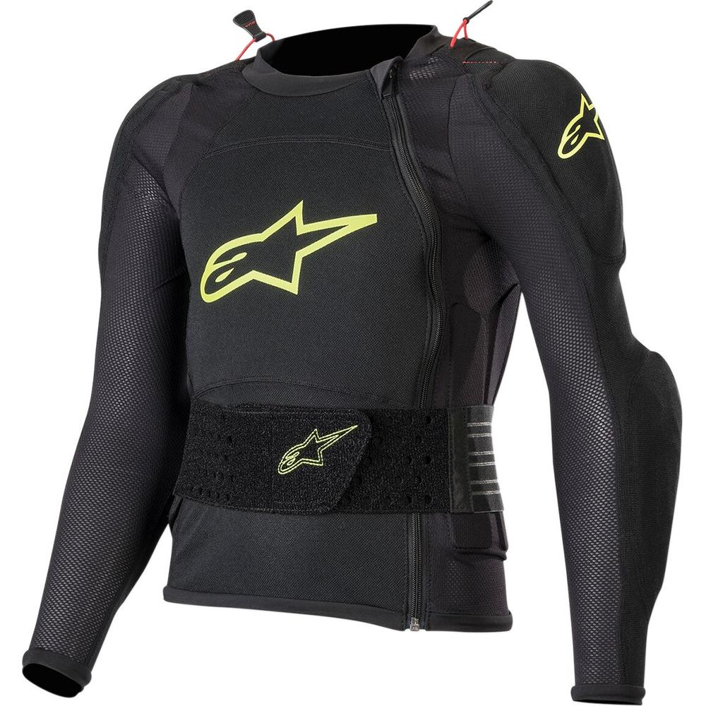 Alpinestars Bionic Plus Youth Protected Jacket Black / Fluo Yellow