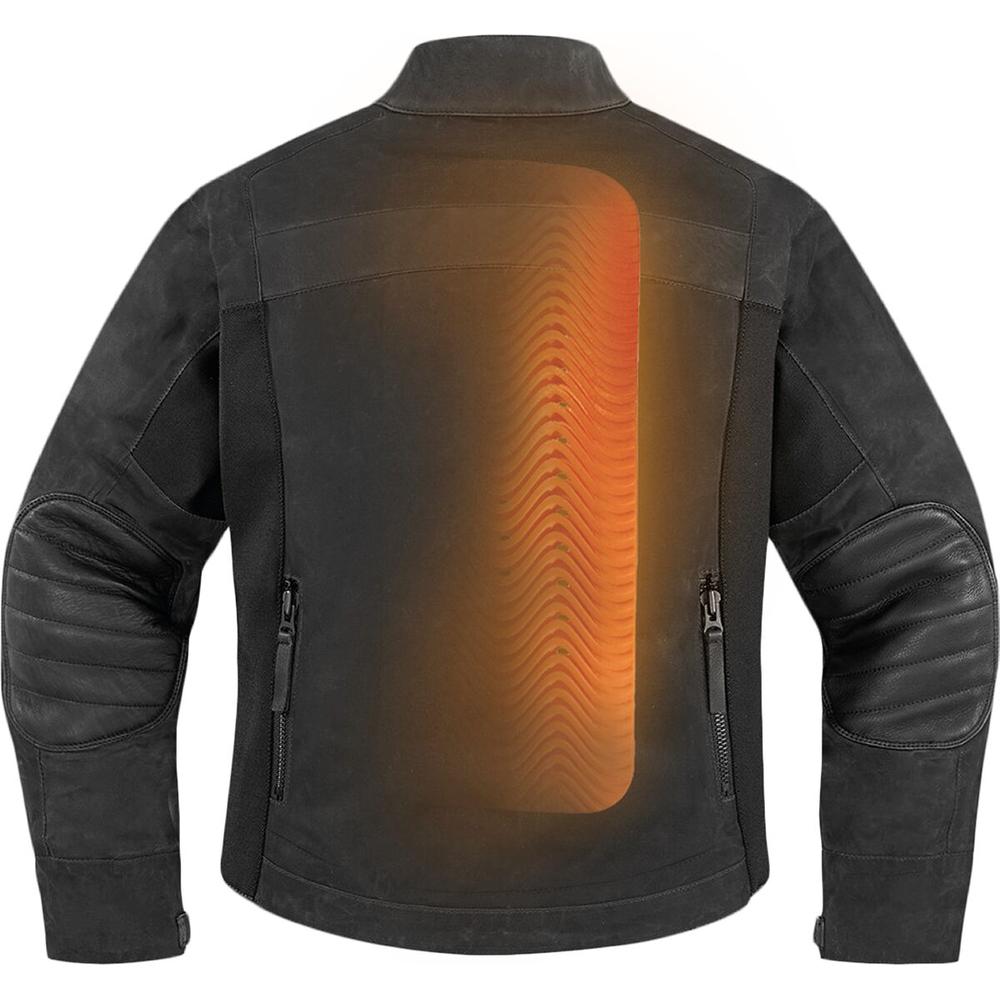 Icon D3O Central Back Guard Orange FREE 1 YEAR Returns, FREE UK Delivery | ThrottleChimp