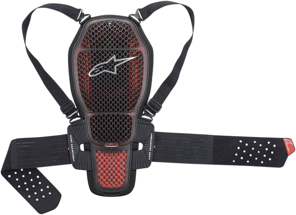 Alpinestars Nucleon KR-1 Cell Back Protector Black / Red / Smoke FREE 1 Year Return, FREE UK Shipping | ThrottleChimp