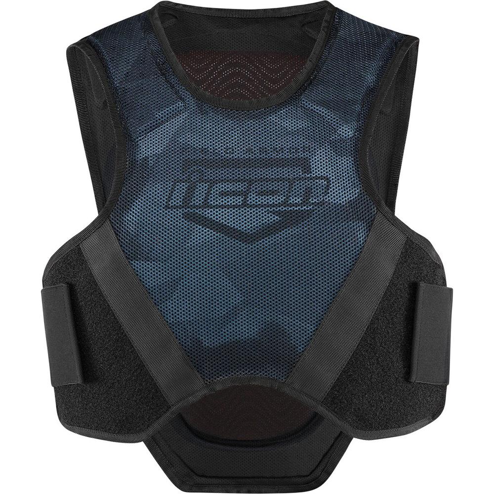 Icon Field Armor Softcore Vest Black / Camo Blue