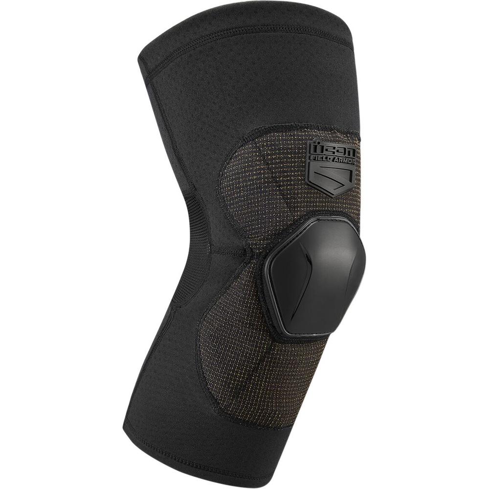 Icon Field Armor Compression Knee Protector Black