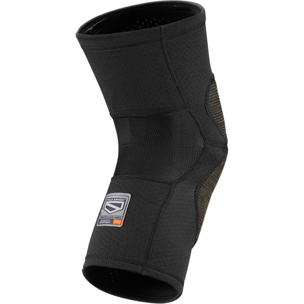 Icon Field Armor Compression Knee Protector Black