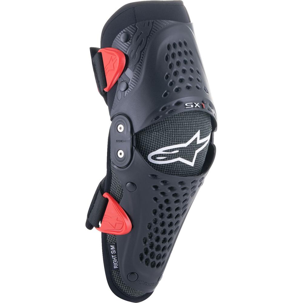 Alpinestars SX-1 Youth Knee Protectors Black / Red