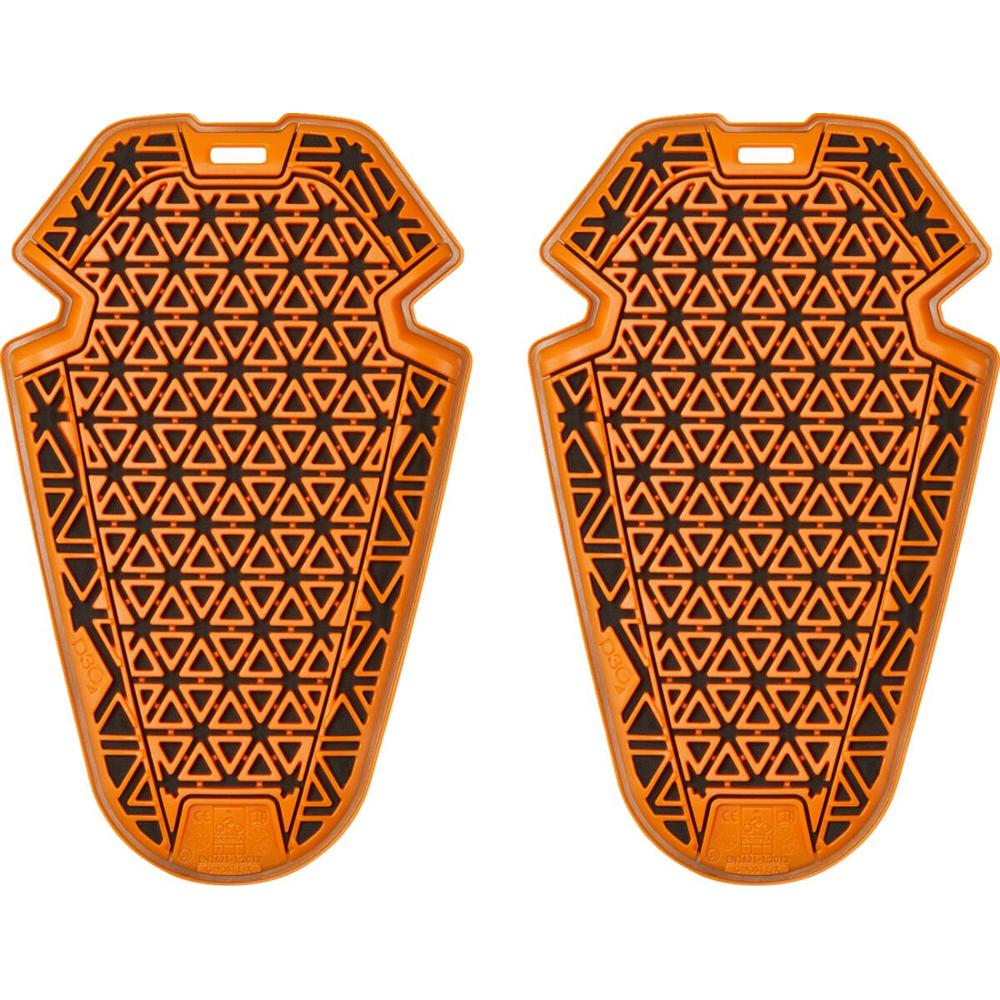 Icon D3O Ghost Elbows / Knees Protector Black / Orange FREE 1 YEAR Returns, FREE UK Delivery | ThrottleChimp