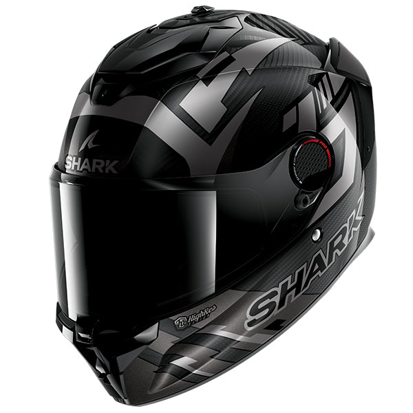 Shark Spartan GT PRO Carbon Full Face Helmet Zarco Black / Anthracite / White / Carbon FREE 1 YEAR Returns, FREE UK Delivery | ThrottleChimp