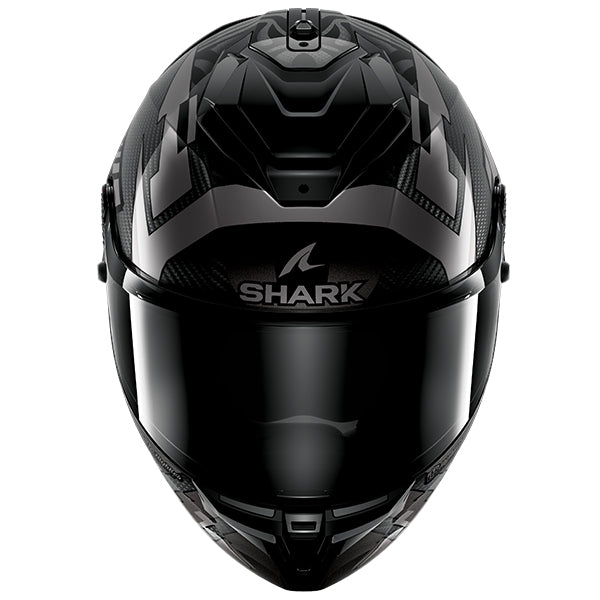 Shark Spartan GT PRO Carbon Full Face Helmet Zarco Black / Anthracite / White / Carbon FREE 1 YEAR Returns, FREE UK Delivery | ThrottleChimp