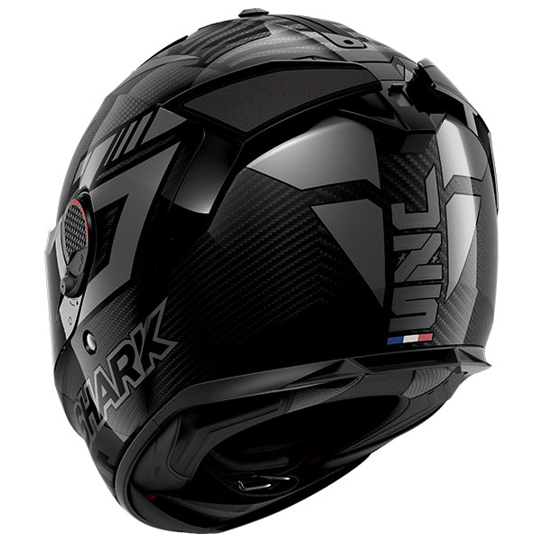 Shark Spartan GT PRO Carbon Full Face Helmet Zarco Black / Anthracite / White / Carbon FREE 1 YEAR Returns, FREE UK Delivery | ThrottleChimp