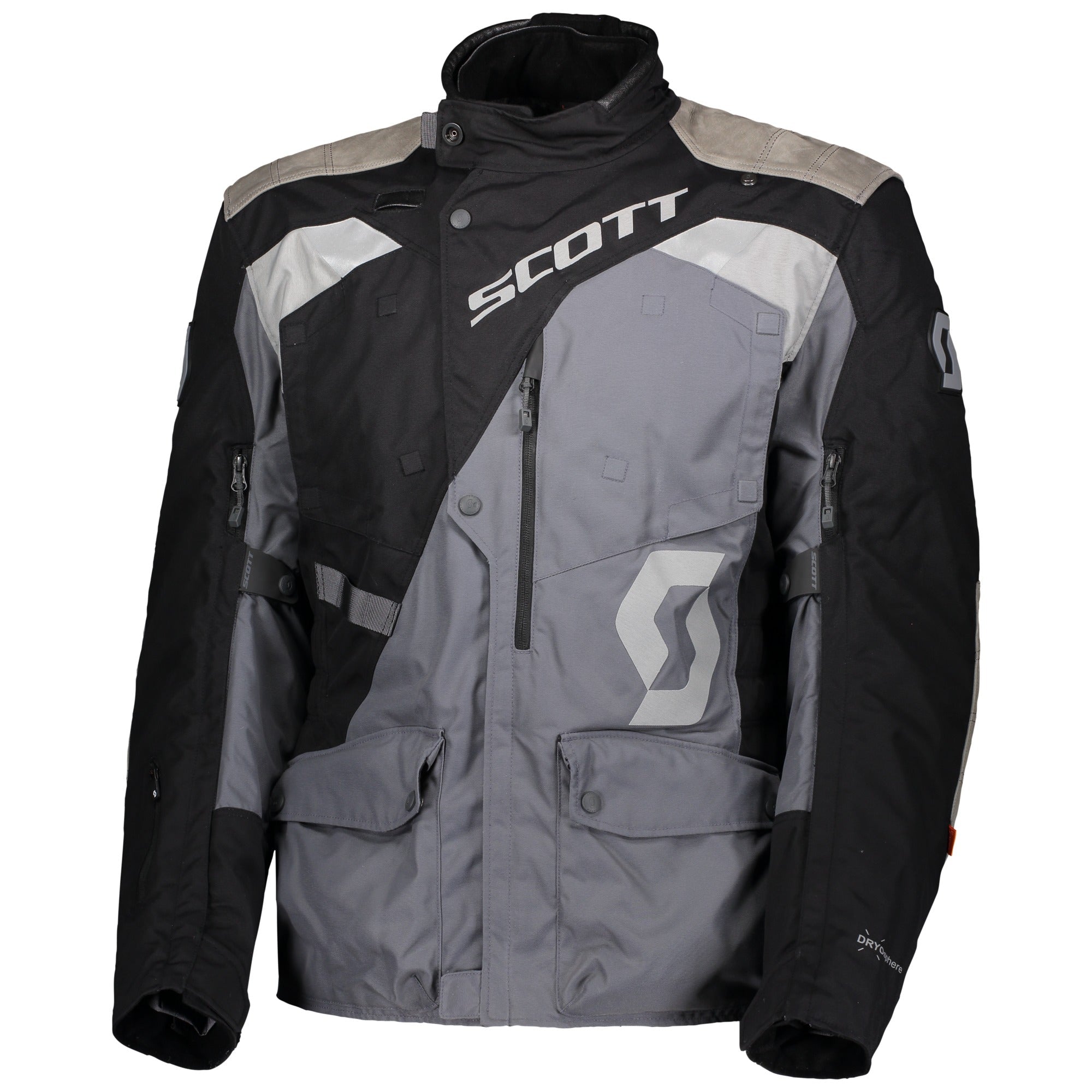 Scott Dualraid Dryo Textile Jacket Black / Iron Grey