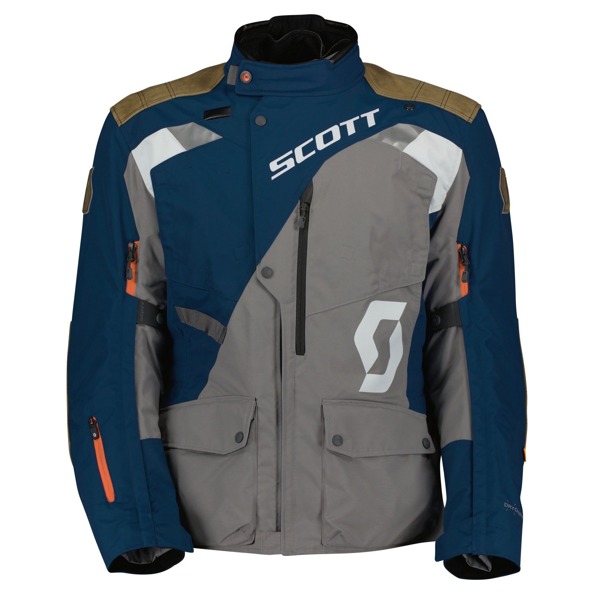 Scott Dualraid Dryo Textile Jacket Blue / Titanium Grey