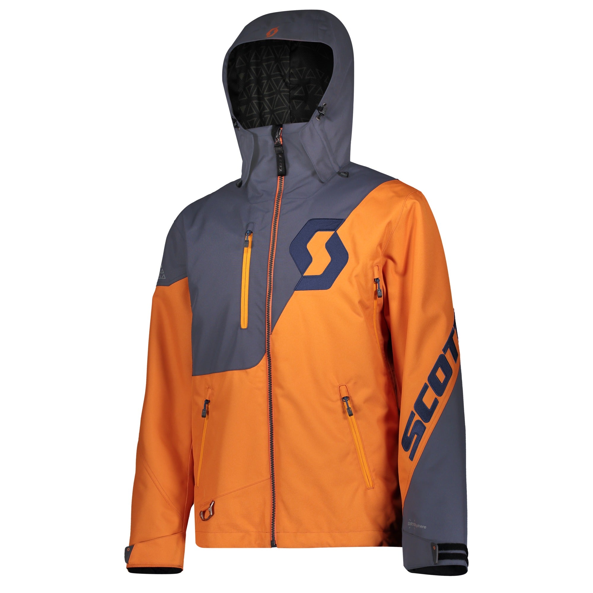 Scott Move Dryo Textile Jacket Night Blue / Burnt Orange