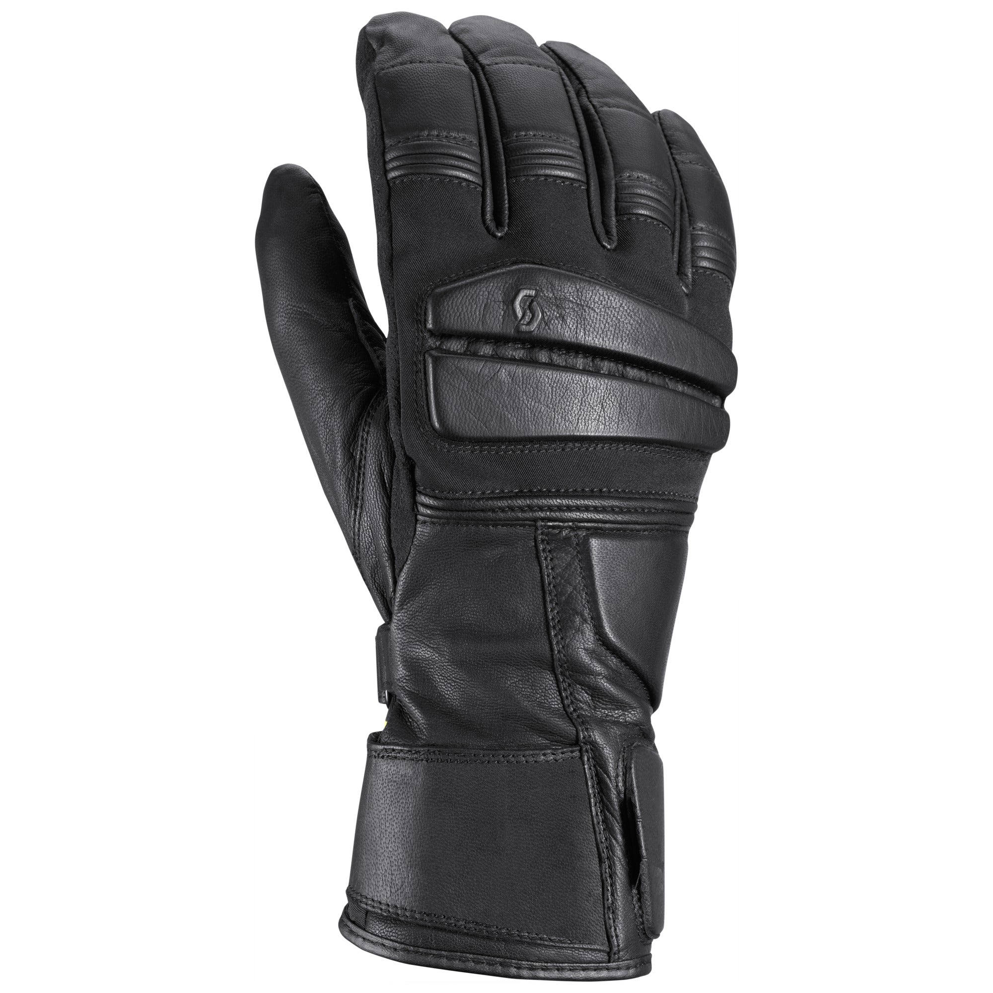 Scott Trafix DP Leather Gloves Black