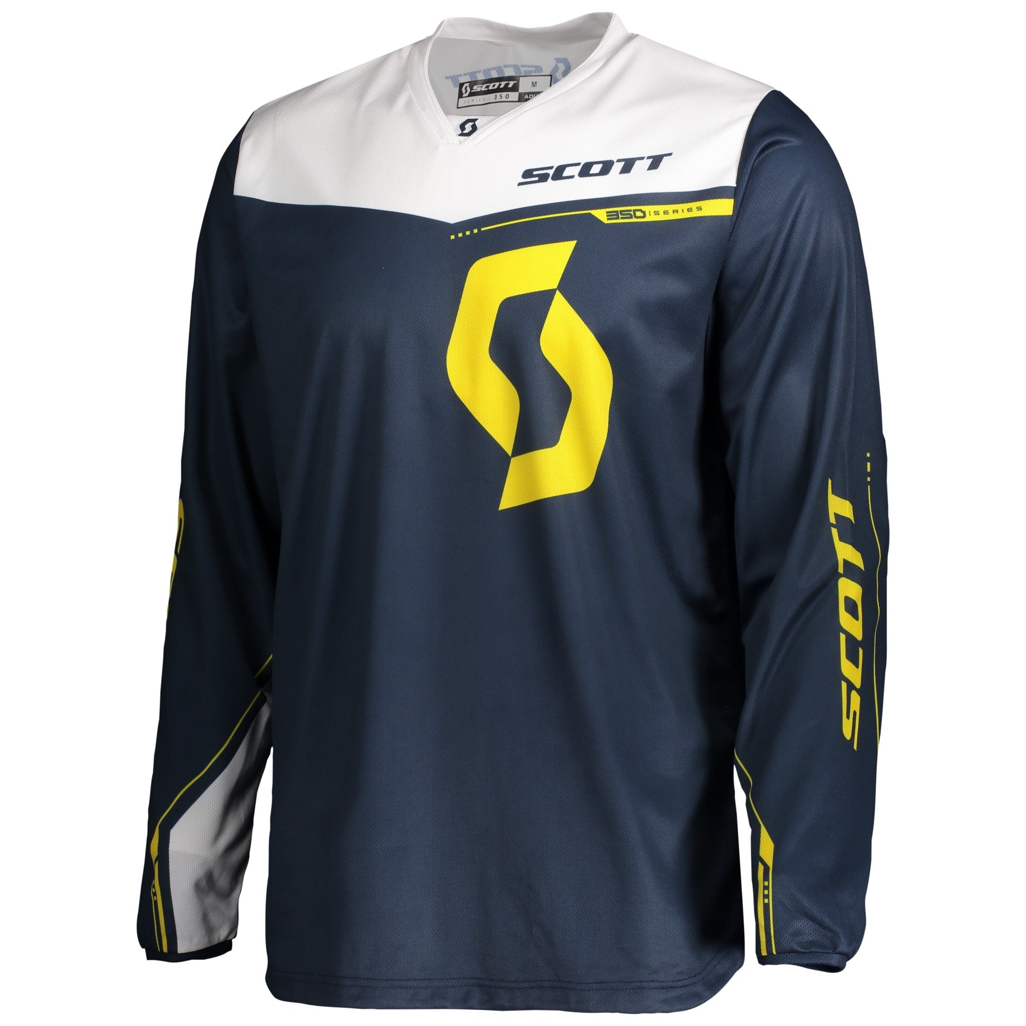 Scott 350 Dirt Jersey Blue / Yellow