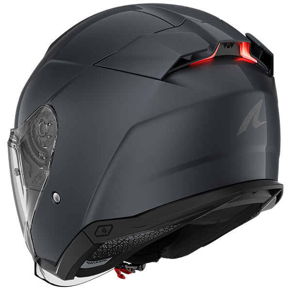 Shark Skwal i3 Jet Open Face Helmet Blank Anthracite FREE 1 YEAR Returns, FREE UK Delivery | ThrottleChimp