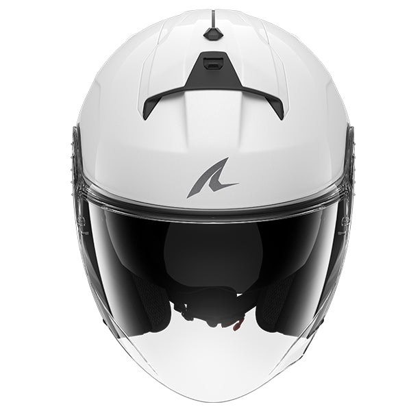 Shark Skwal Jet Open Face Helmet Blank White FREE 1 YEAR Returns, FREE UK Delivery | ThrottleChimp