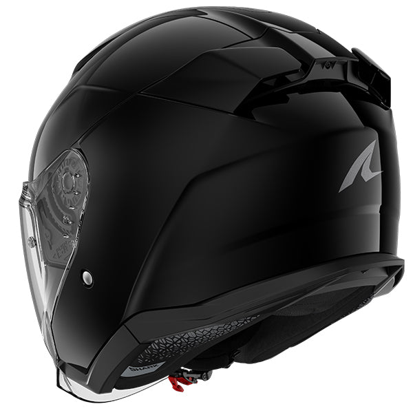 Shark Skwal Jet Open Face Helmet Blank Black FREE 1 YEAR Returns, FREE UK Delivery | ThrottleChimp