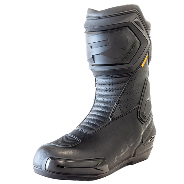 Richa Stradale Waterproof Boots Black FREE 1 YEAR Returns, FREE UK Delivery | ThrottleChimp