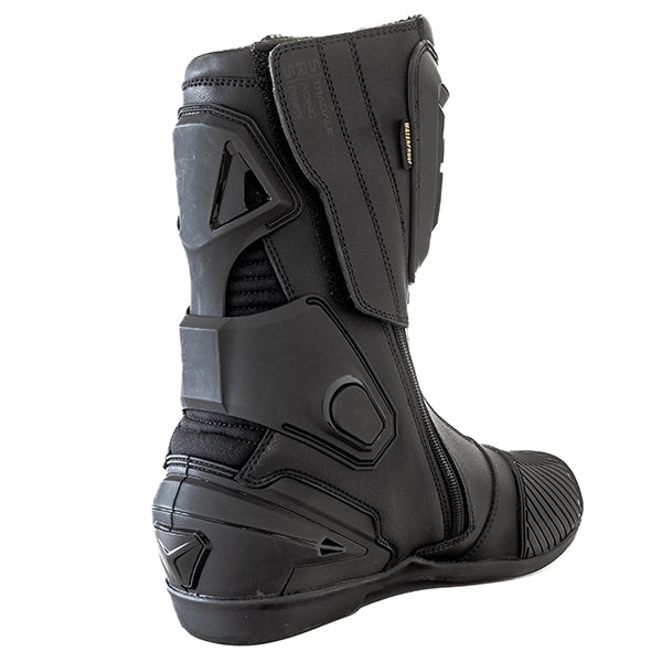 Richa Stradale Waterproof Boots Black FREE 1 YEAR Returns, FREE UK Delivery | ThrottleChimp