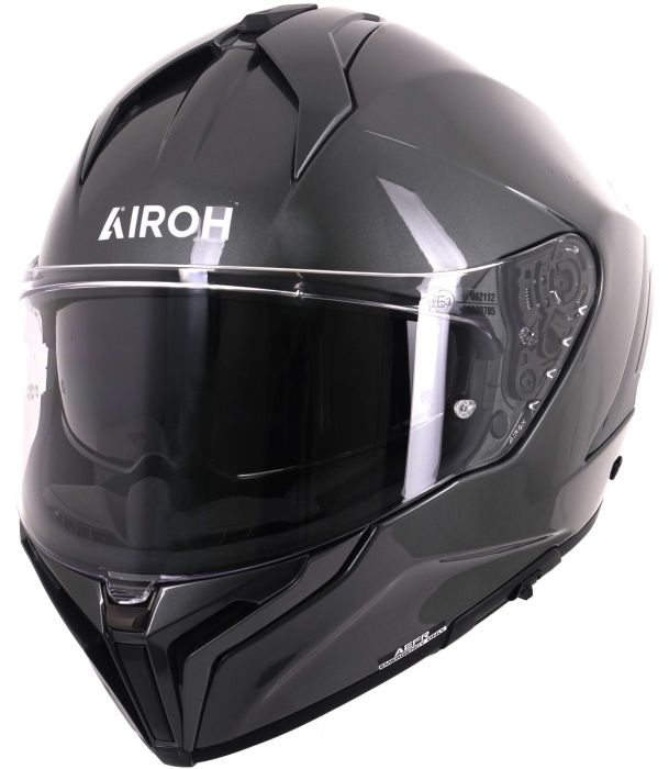 Airoh Matryx Full Face Helmet Color Gloss Anthracite FREE 1 YEAR Returns, FREE UK Delivery | ThrottleChimp