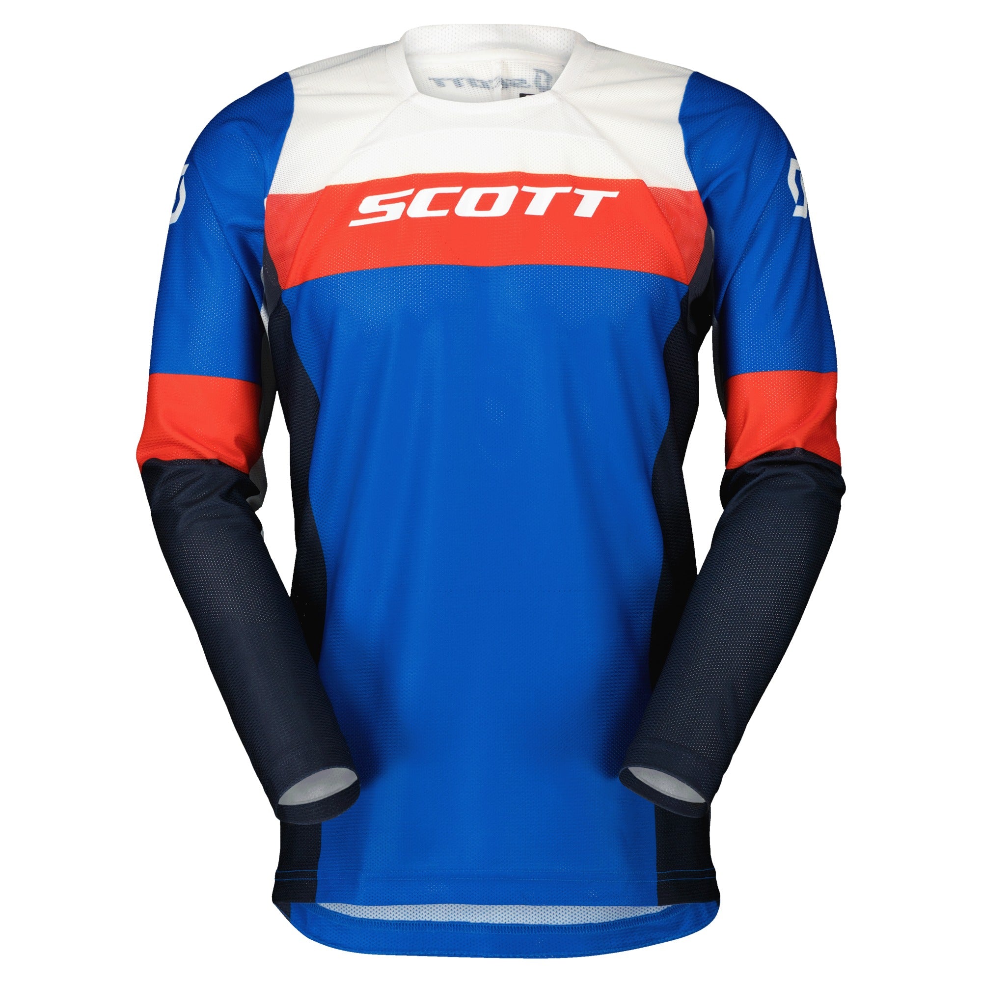 Scott 450 Angled Light Jersey Blue / Red