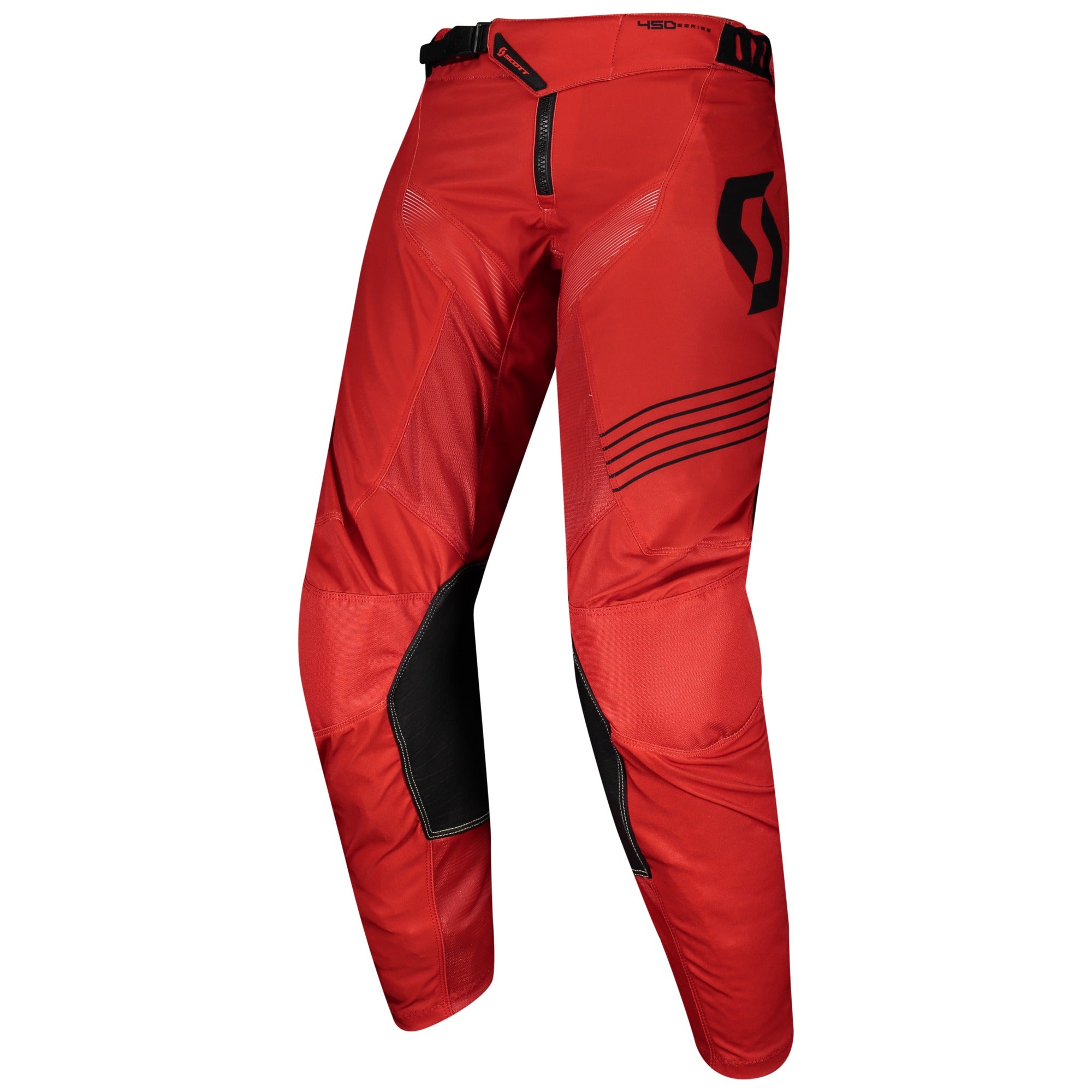 Scott 450 Angled Textile Trouser Red / Black