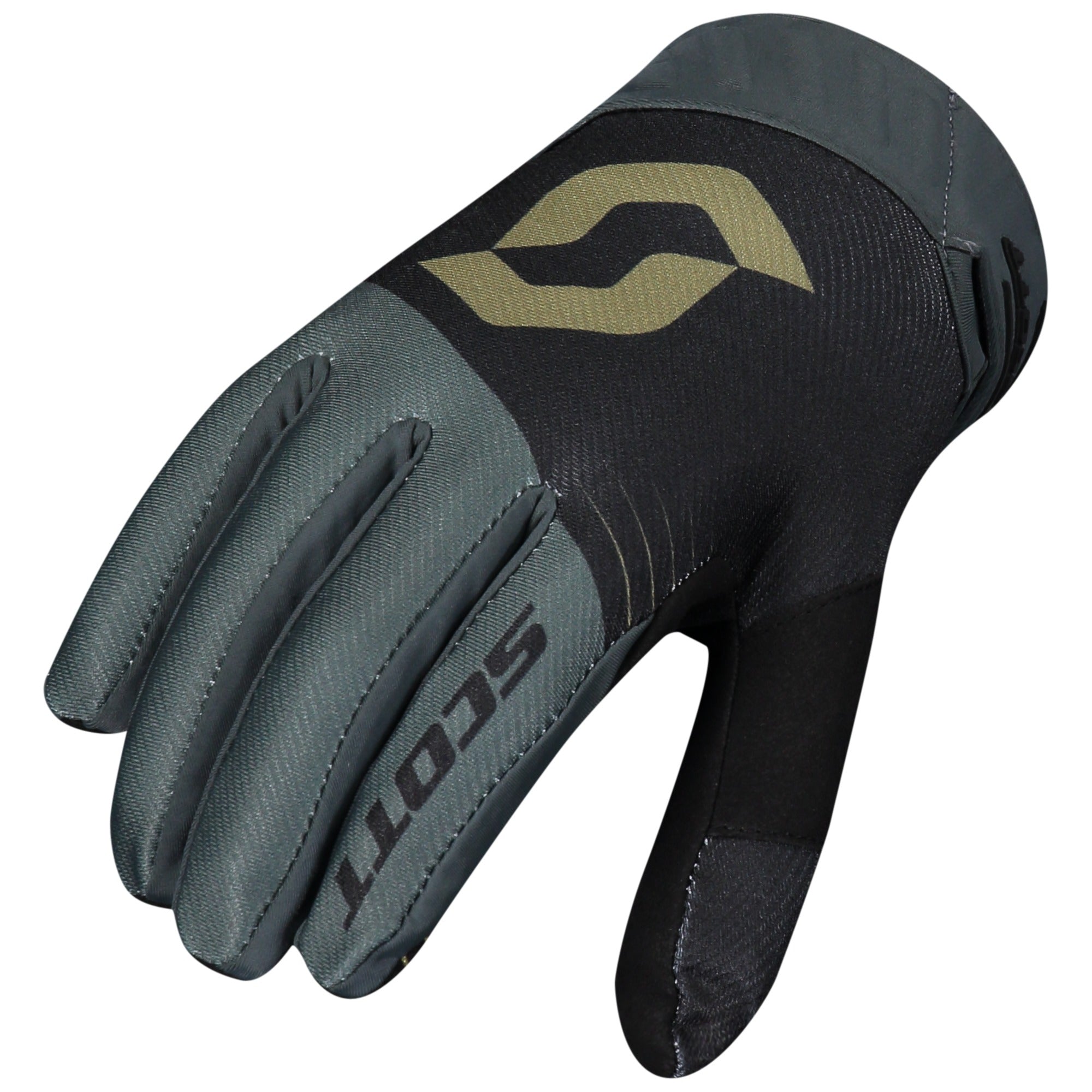 Scott 450 Podium Textile Gloves Black / Gold