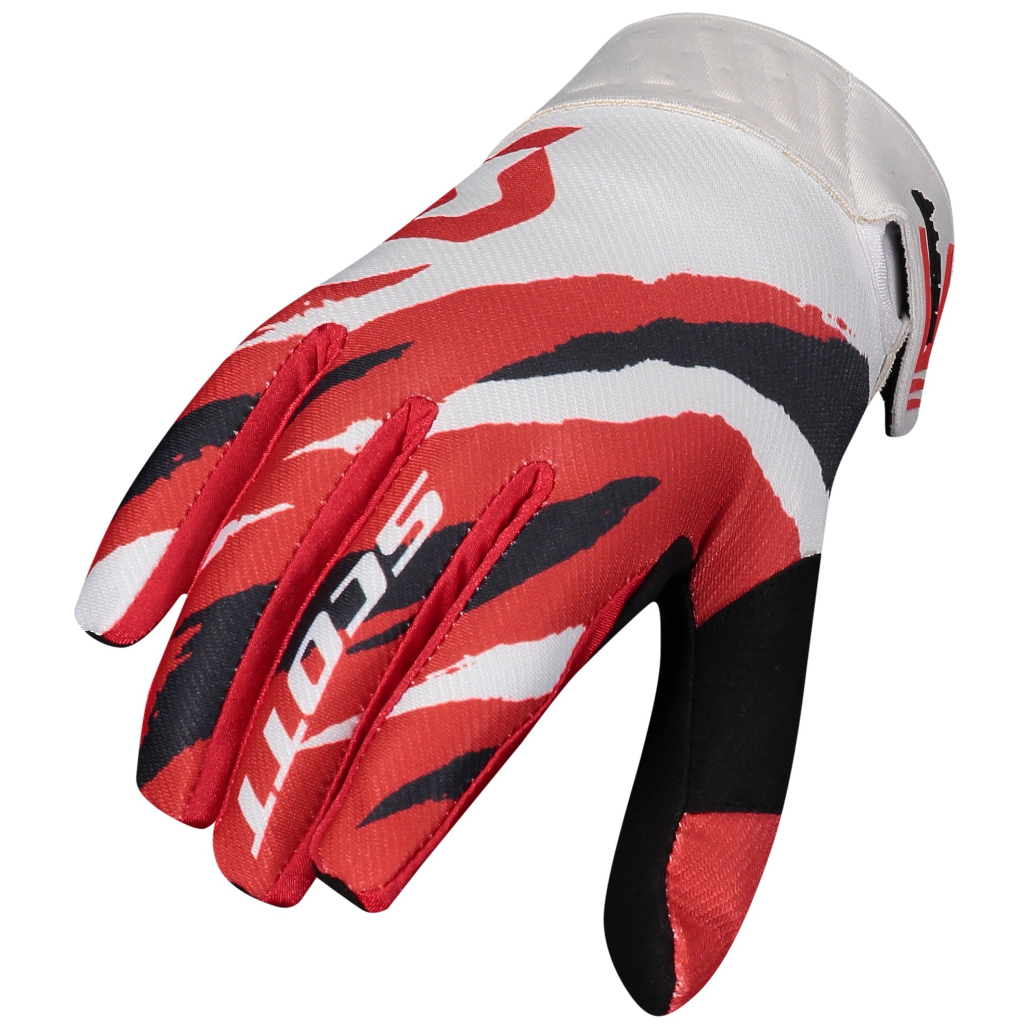 Scott 450 Prospect Textile Gloves Red / White