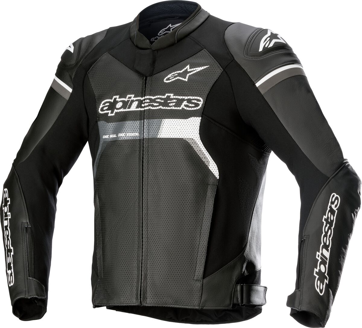 Alpinestars GP Force Airflow Leather Jacket Black FREE 1 Year Return, FREE UK Shipping | ThrottleChimp