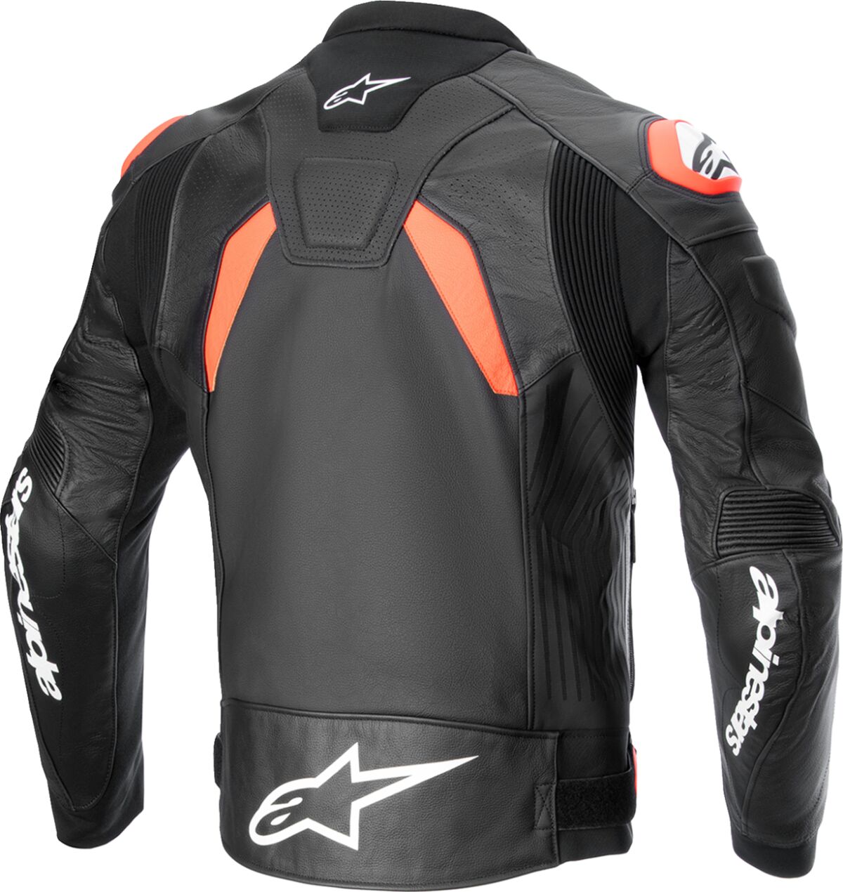 Alpinestars GP Plus R V4 Airflow Leather Jacket Black / Red / White FREE 1 Year Return, FREE UK Shipping | ThrottleChimp