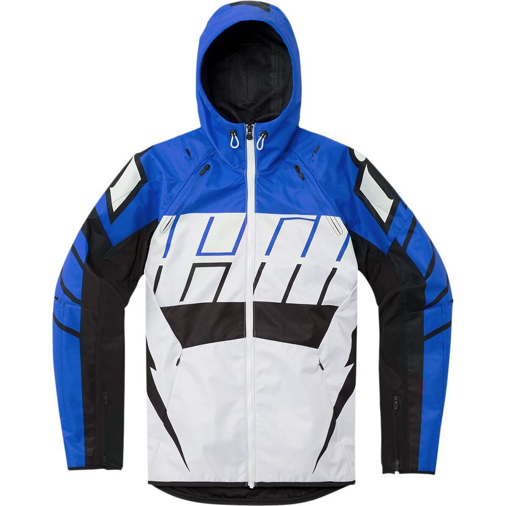 Icon Airform Retro Textile Jacket Blue / White