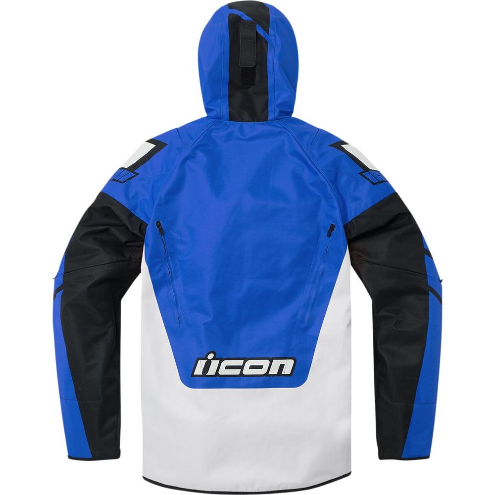 Icon Airform Retro Textile Jacket Blue / White