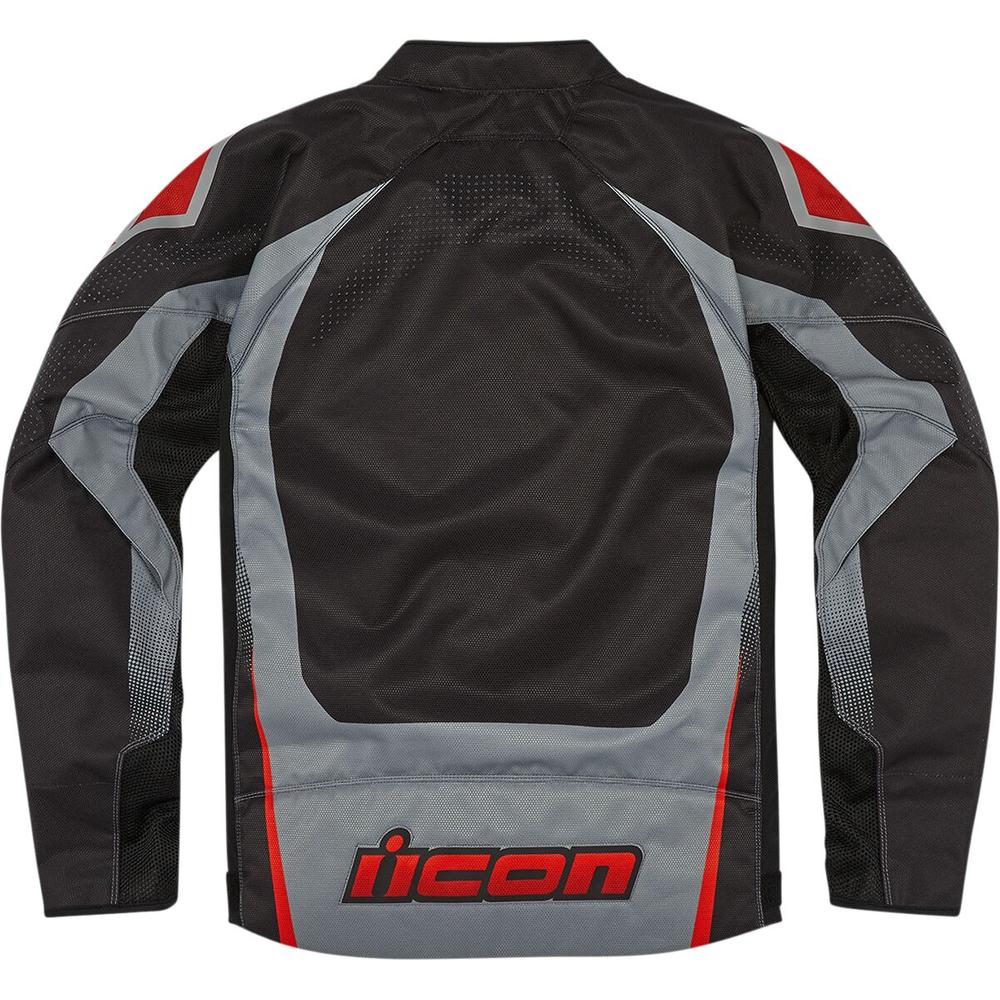 Icon Hooligan Ultrabolt Textile Jacket Black / Grey