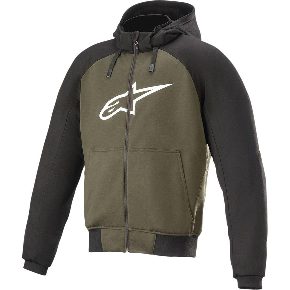 Alpinestars Chrome Sports Hoodie Black / Green