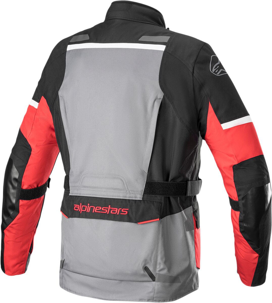 Alpinestars Andes V3 Textile Jacket Black / Grey / Red FREE 1 Year Return, FREE UK Shipping | ThrottleChimp