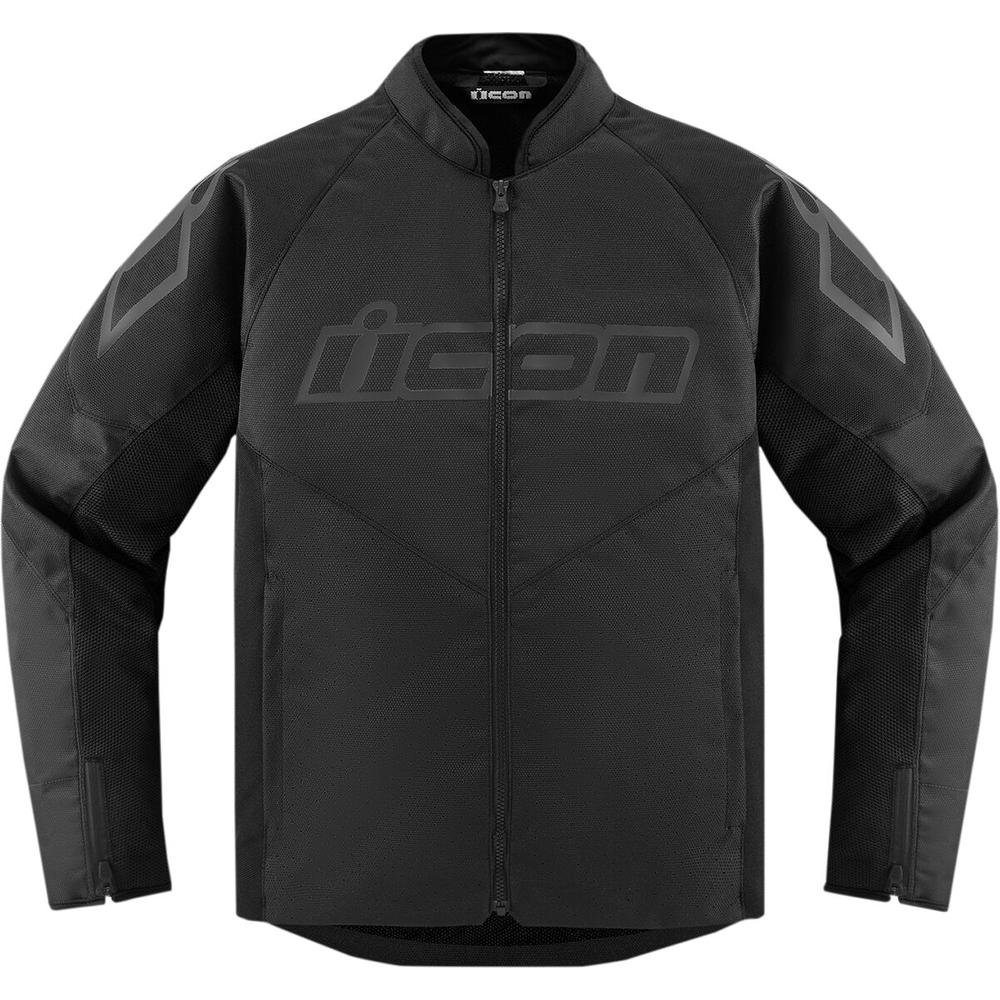 Icon Hooligan CE Textile Jacket Black