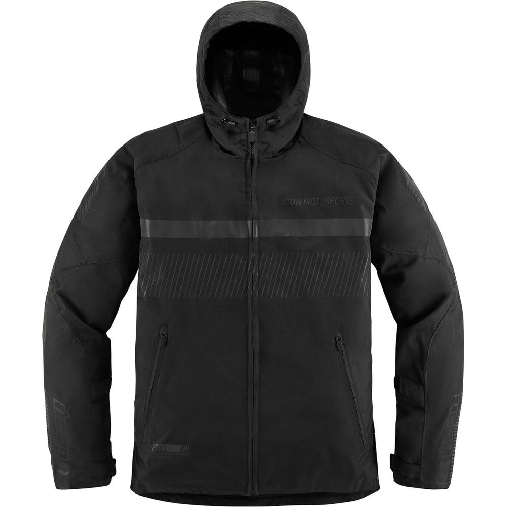 Icon PDX3 CE Textile Jacket Black