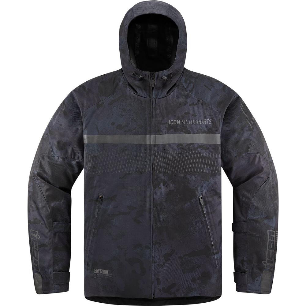 Icon PDX3 CE Textile Jacket Camo / Grey