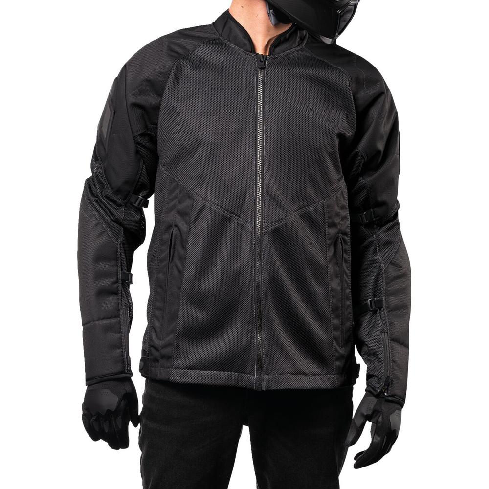 Icon Mesh AF CE Textile Jacket Black