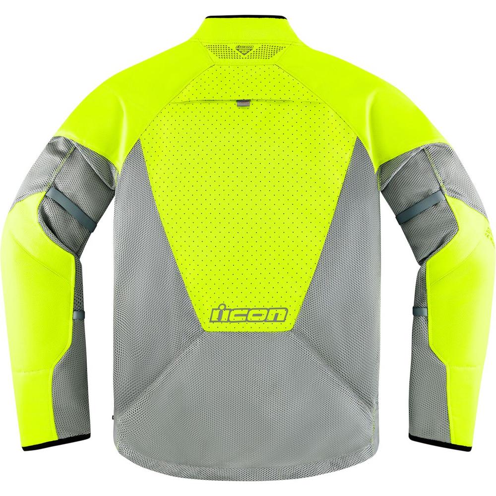 Icon Mesh AF CE Textile Jacket Grey / Hi-Vis