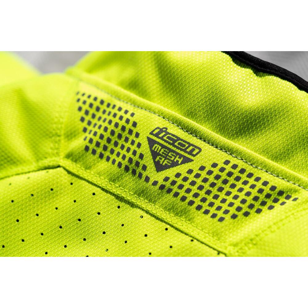 Icon Mesh AF CE Textile Jacket Grey / Hi-Vis