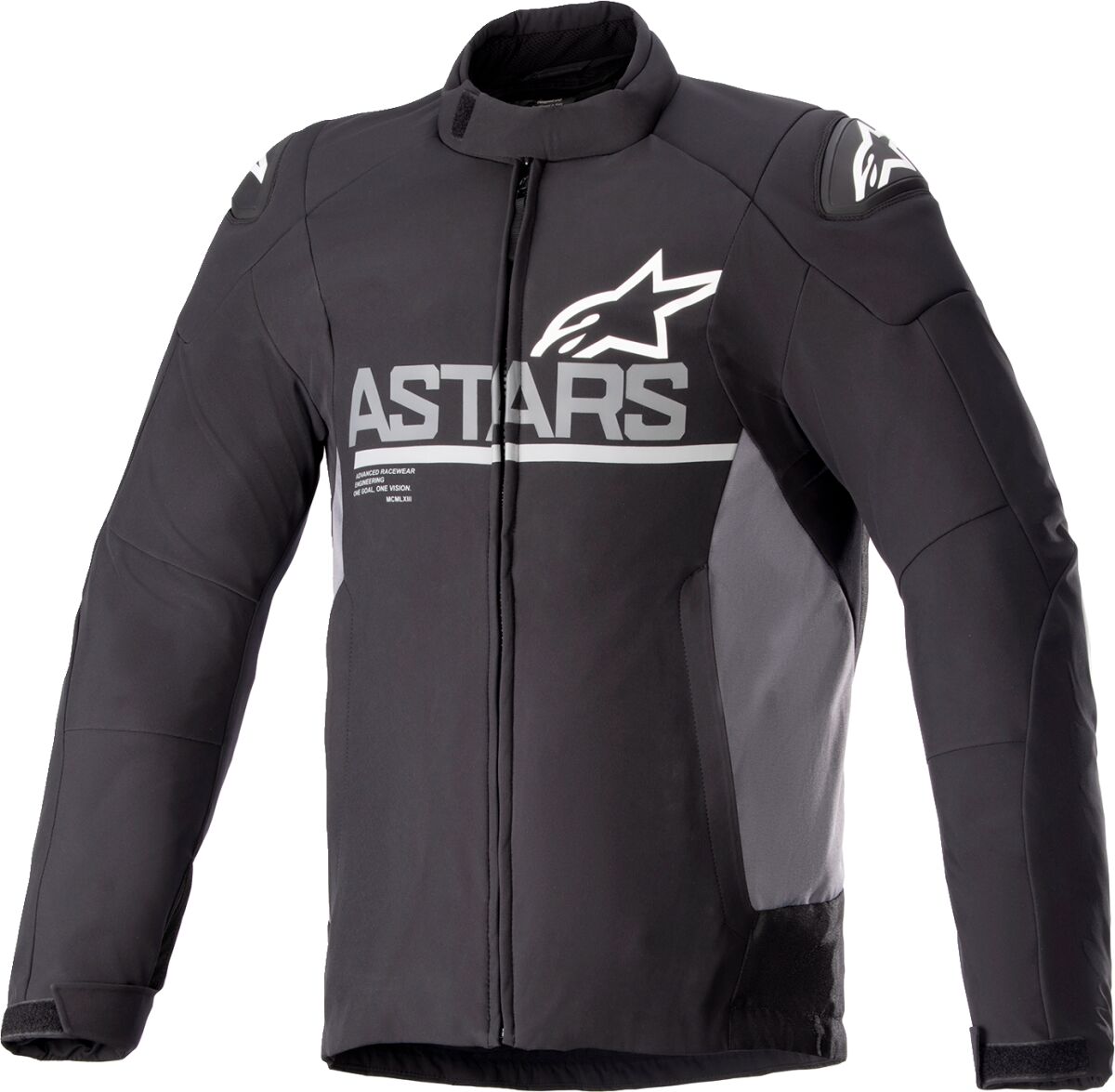 Alpinestars SMX Waterproof Textile Jacket Black / Grey FREE 1 Year Return, FREE UK Shipping | ThrottleChimp