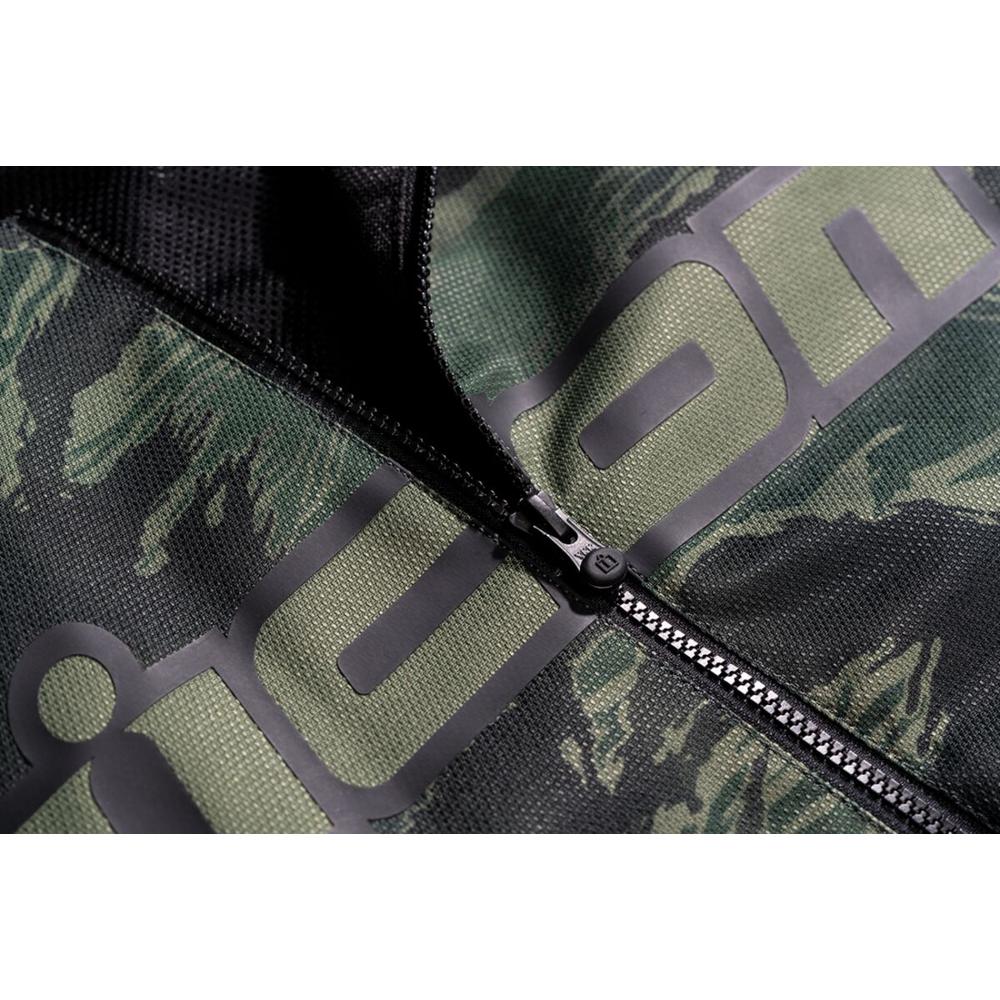 Icon Hooligan CE Tiger's Blood Textile Jacket Green