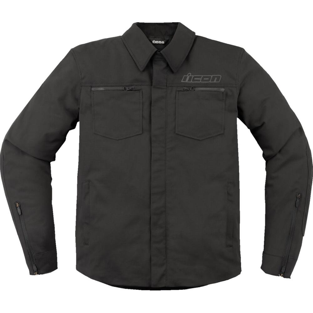 Icon Upstate Canvas CE Textile Jacket Black