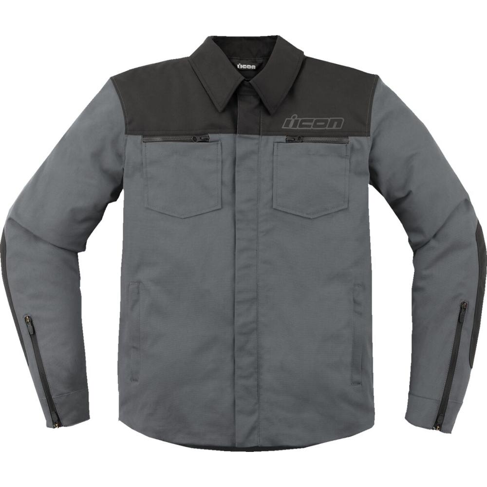 Icon Upstate Canvas CE Textile Jacket Grey