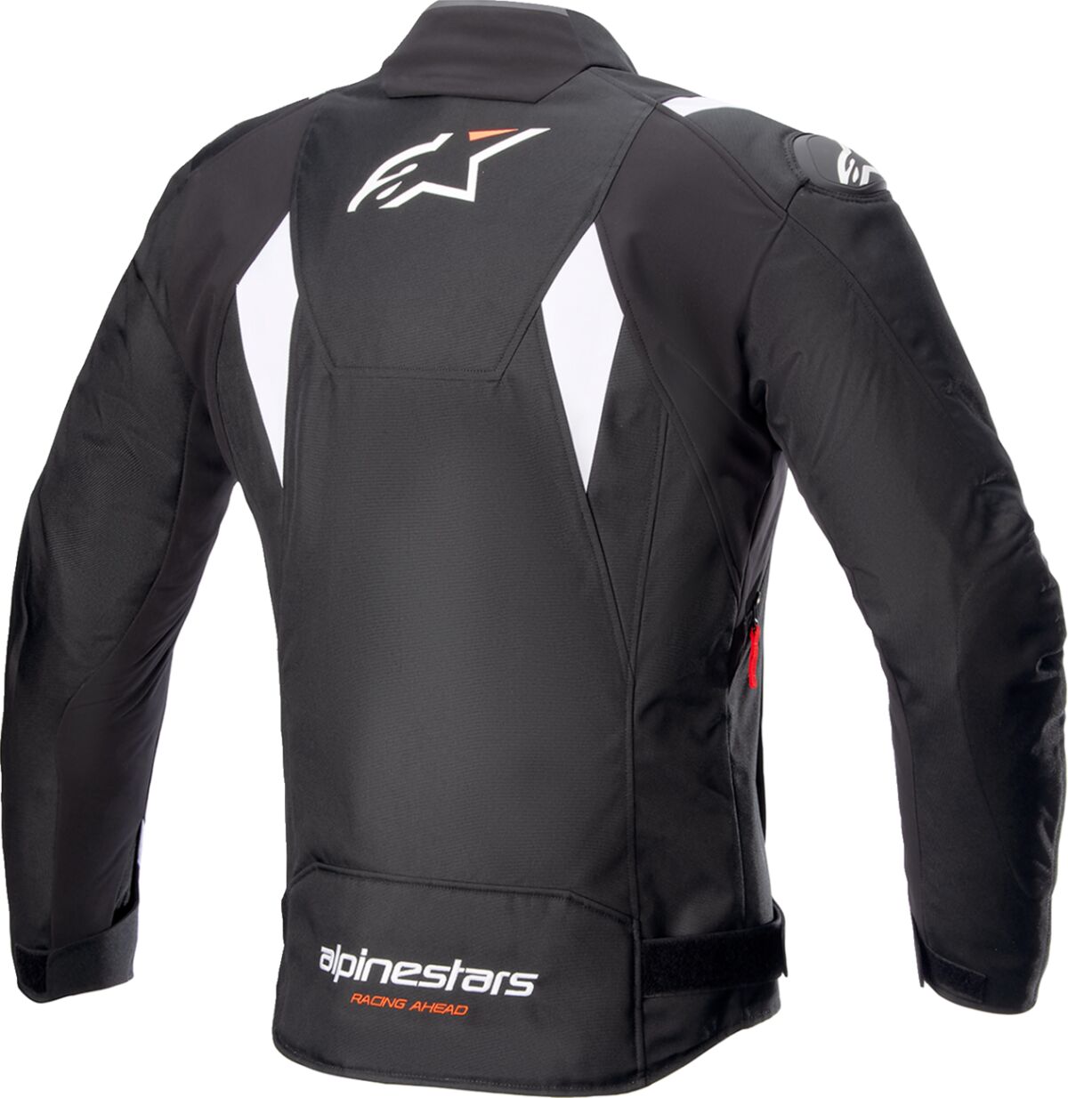 Alpinestars T-SP 1 V2 Waterproof Riding Textile Jacket Black / White FREE 1 Year Return, FREE UK Shipping | ThrottleChimp